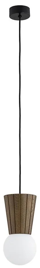 Argon 8952 - Полилей за баня с кабел VOLANTE 1xG9/6W/230V IP44 кафяв