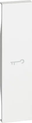 BTICINO Лицев панел за ключ със символ "ключ" 1 мод. цвят Бял LNow  - KW01F
