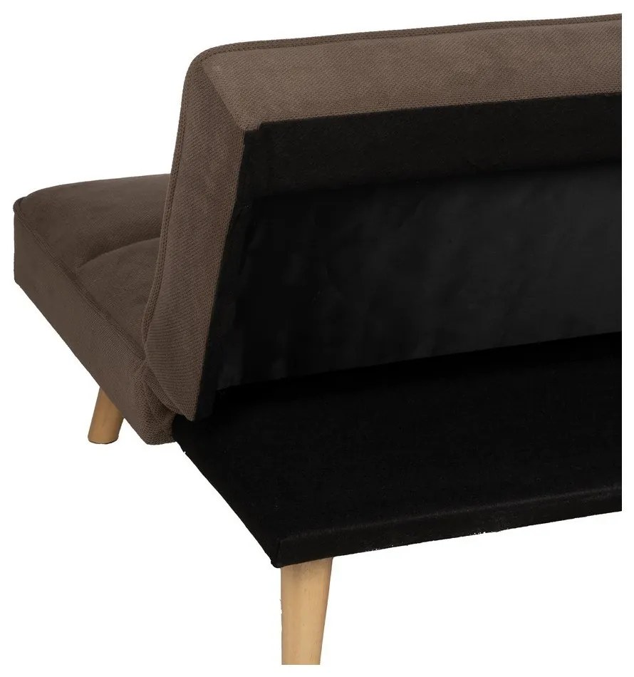 Кафяв шенилов разтегателен диван 175 cm – Ixia