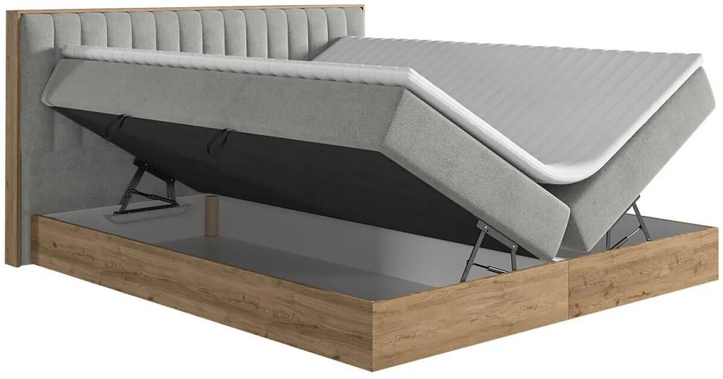 Тапицирано легло Harmonica-Anthraki-180 x 200