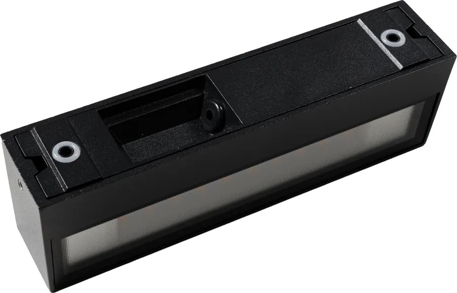 Модерен аплик черен с LED IP65 - Steph