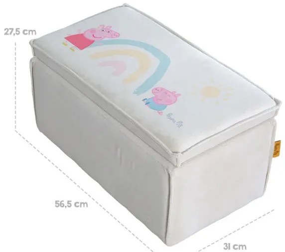 Табуретка за съхранение Peppa Pig