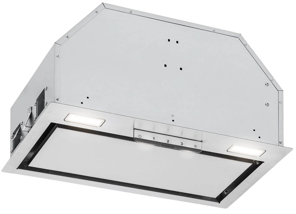 Klarstein Абсорбатор Camila за вграждане 52 cm 397 m³/h LED Touch от неръждаема стомана