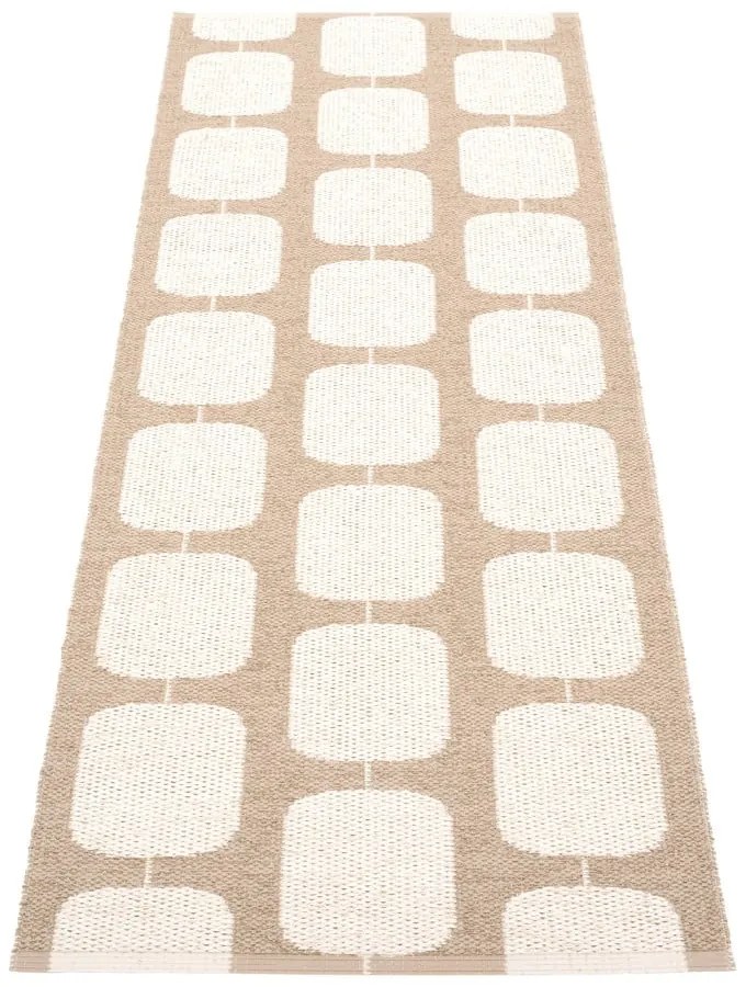 Бежова и кремава пътека за открито и закрито 70x200 cm Sten Light Nougat – Pappelina