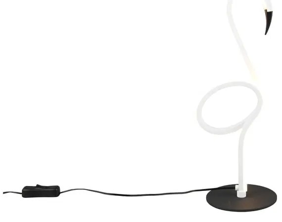 Бяла LED настолна лампа (височина 35 cm) Ingo – Reality