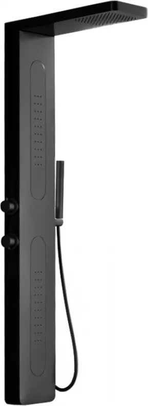 Mexen Mano панел за душ, черен - 7609-02-70