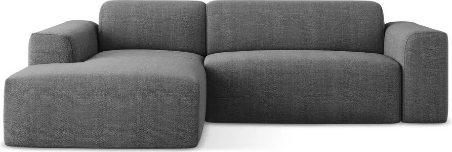 Сив ъглов диван (ляв ъгъл) Keli – Makamii