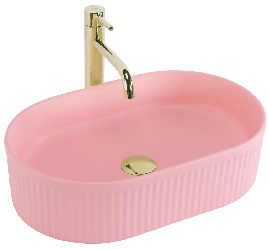 Умивалник за плот Rea Vanda Bubble Gum Matt