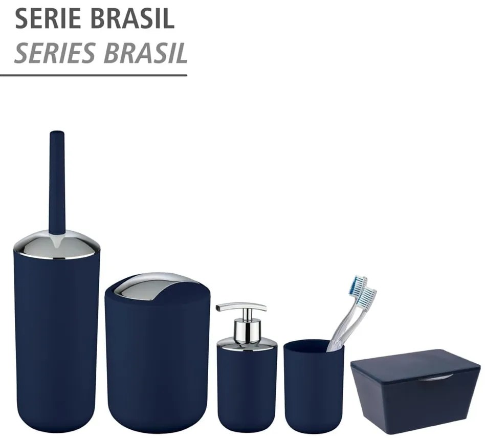 Тъмносин дозатор за сапун Brasil - Wenko