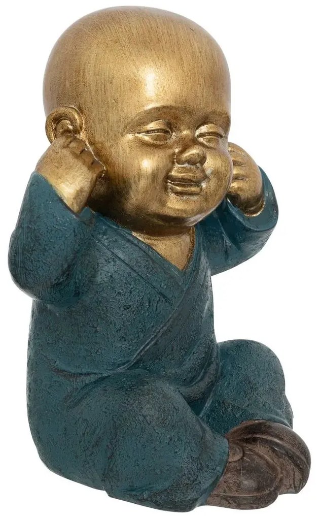 Декоративна фигура atmosphera Jiling Wisdom, Смола, 21 cm, 3 бр