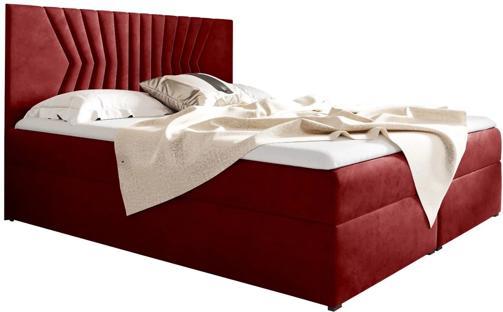 Тапицирано легло Box 2-Prasino-140 x 200