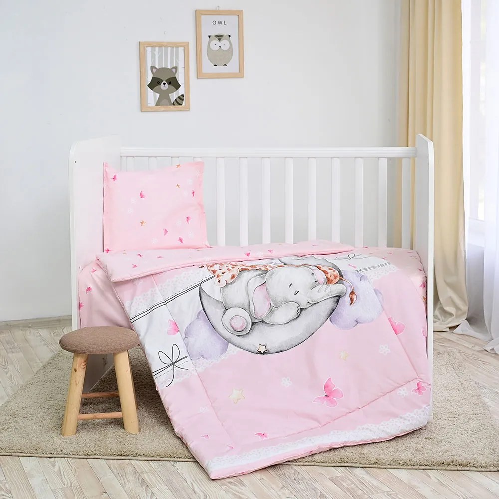 LORELLI Classic Сет от 5 части COSY ПЕПЕРУДИ РОЗОВО