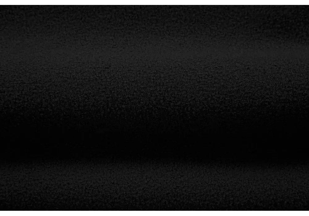 Черно кресло от плат букле Jenny – Micadoni Home