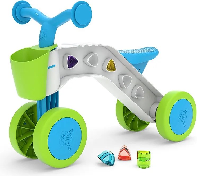 Chillafish - Колело за яздене ItsiBitsi Blocks Синьо