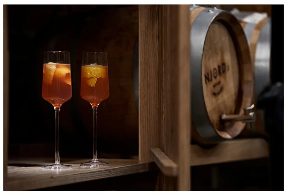 Чаши за пенливо вино в комплект от 2 чаши 210 ml Rocks - Zone