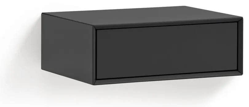 Черно висящо нощно шкафче Platt – Teulat