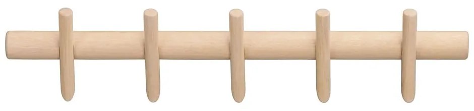 Стенна закачалка от дъбово дърво в естествен цвят Hillmond - Rowico