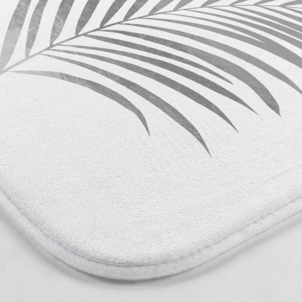 Бяло-сребрист килим за баня WC 45x45 cm Orbella – douceur d'intérieur