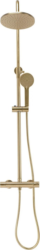 Комплект за душ с термостат Rea PAROT BRUSHED GOLD