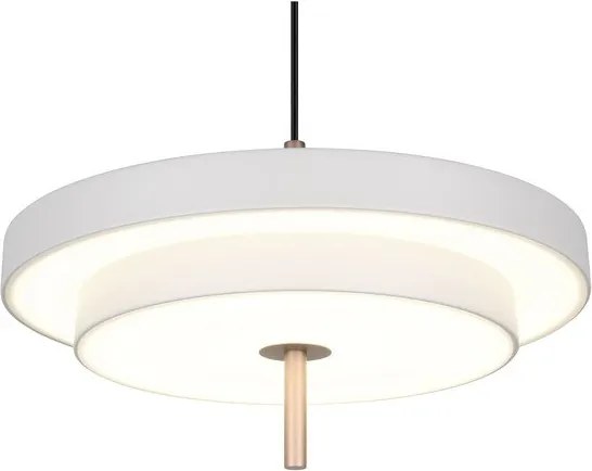 LED затъмняващо се висящо осветително тяло в цвят слонова кост Keaton – Trio