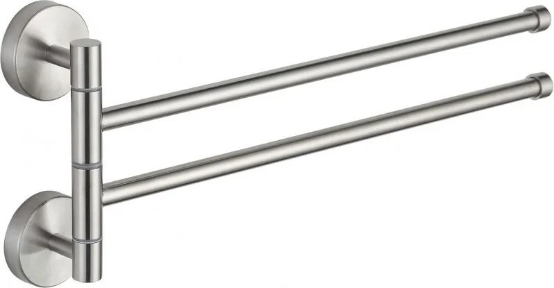 Mexen двоен въртящ се закачалка за кърпи, хром - 7039242-00