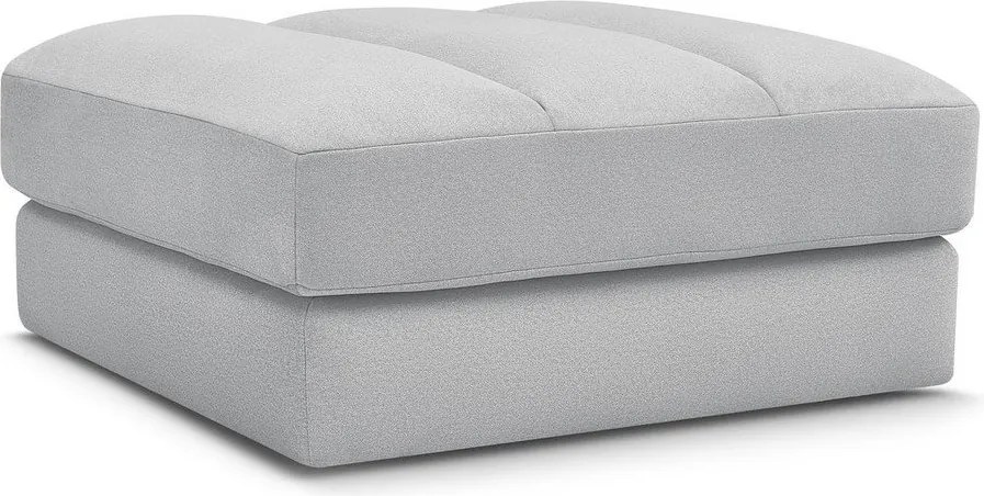 Светлосива кадифена табуретка Sierra – Bobochic Paris