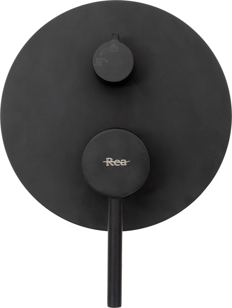 Душ система за вграждане Rea Lungo Black