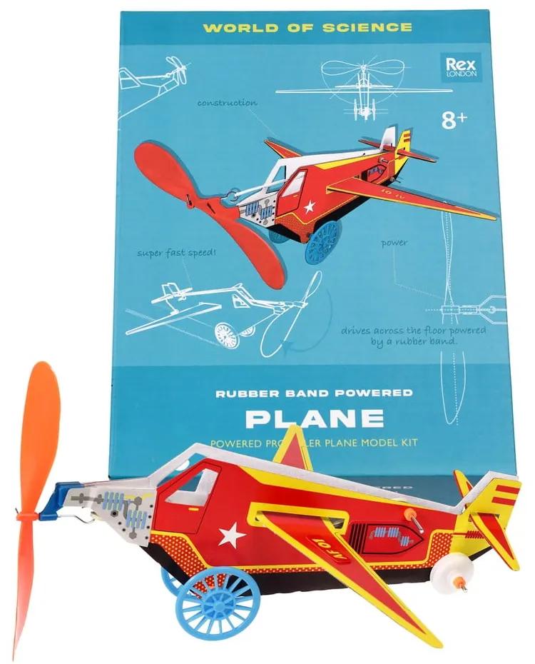 Направи си сам модел на самолет върху гумена лента - Rex London