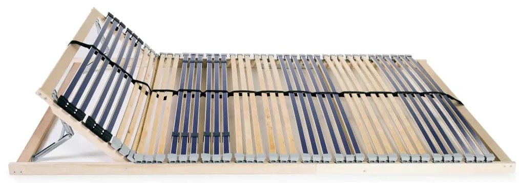 246472 vidaXL Подматрачна рамка с 42 ламела, 7 зони, 140x200 см