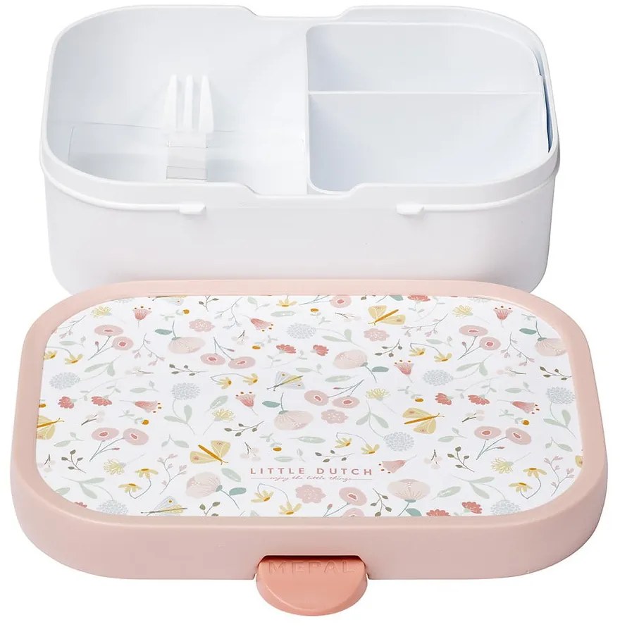 Детска кутия за храна Flowers &amp; butterflies – Mepal