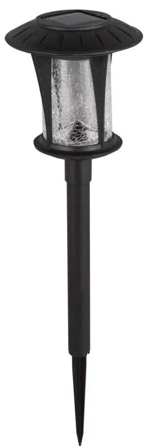 LED Соларна лампа BOLTON LED/1,2V 100 mAh IP44 черен