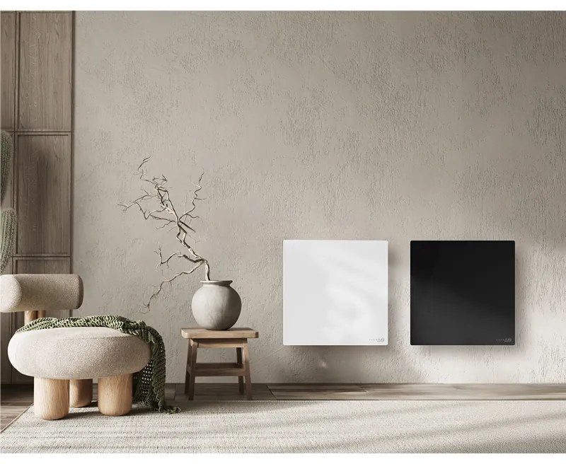 Електрически инфрачервен конвектор AENO AGH0011S, 500W, 12 м2, LED, Мобилно управление, Wi-Fi, Сензори за наклон и падане, IP24, Бял