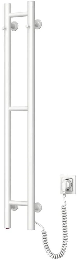 Електрическа сушилня за кърпи SILOUETTE 187W/230V 101,1 см IP44 бял дeсен кръгла