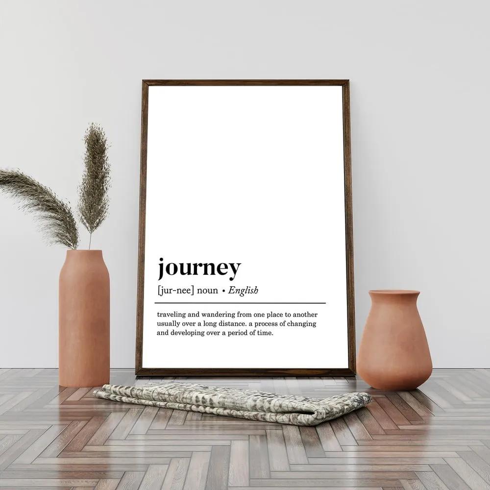Плакат 50x70 cm Journey - Wallity