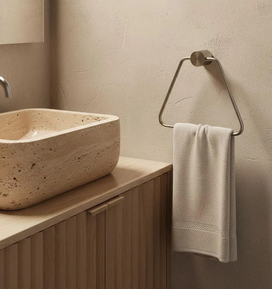 Закачалка за баня Tomi 5810 Brush Nickle