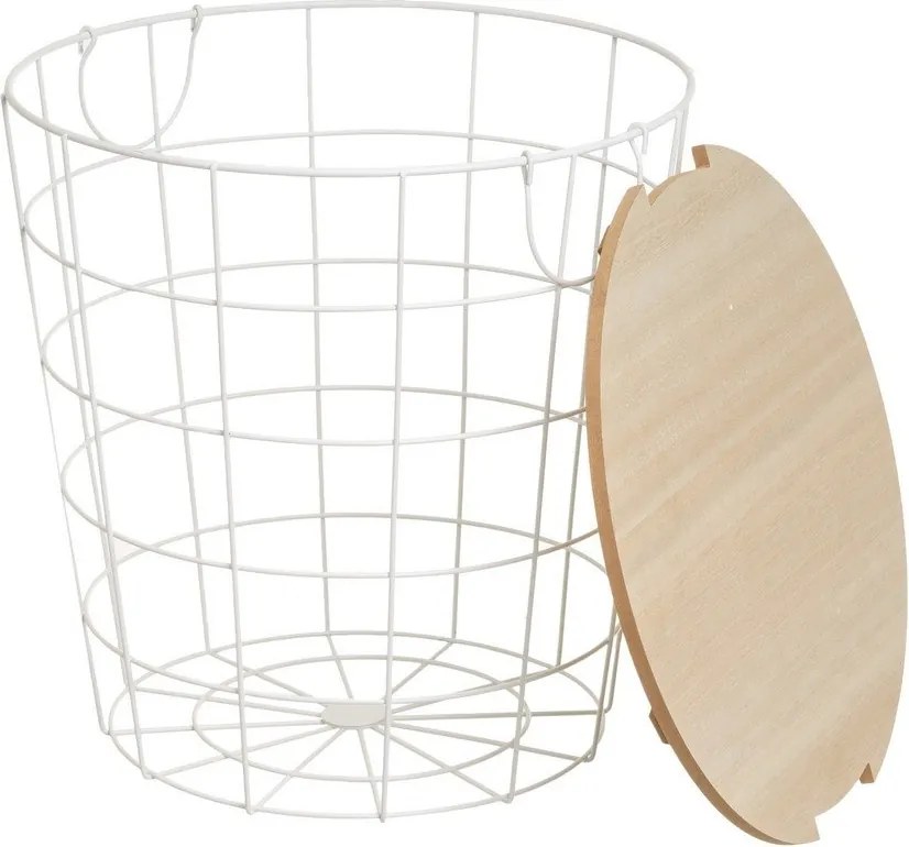 Кръгли маси за съхранение в комплект от 3 39x39 cm - Casa Selección