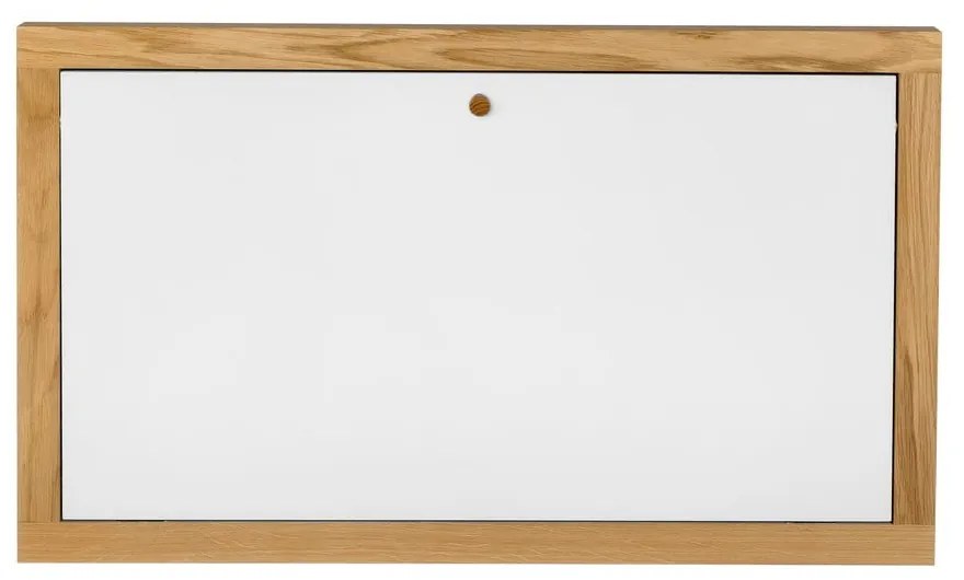 Бяла маса за накланяне, монтирана на стена Brenta - Woodman