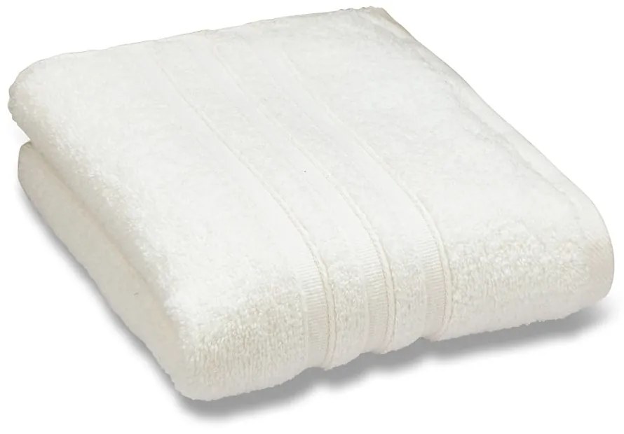 Кремава памучна хавлиена кърпа от тери 90x140 cm Zero Twist – Catherine Lansfield