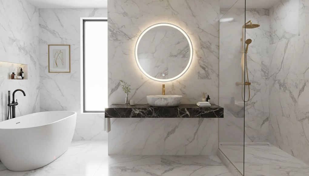 Умивалник за плот Rea Amelia ASH MATT