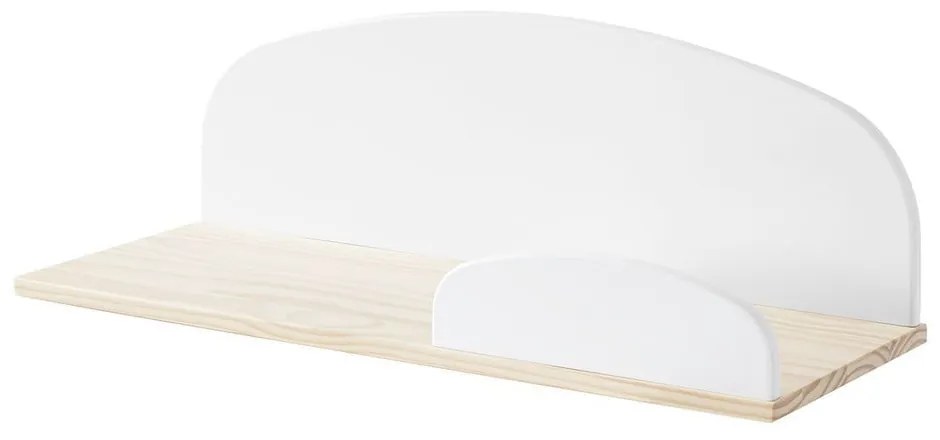 Детски рафт от бор в бял и естествен цвят Kiddy - Vipack