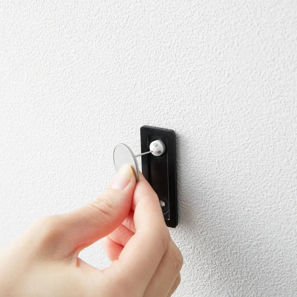 Черни стенни метални комплект куки 3 бр. Tower – YAMAZAKI