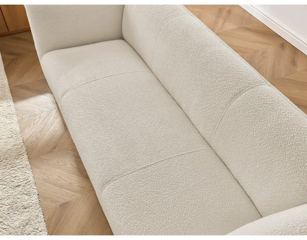 Бежов диван от прежда с примки от букле 242 cm Giorgia – Bobochic Paris