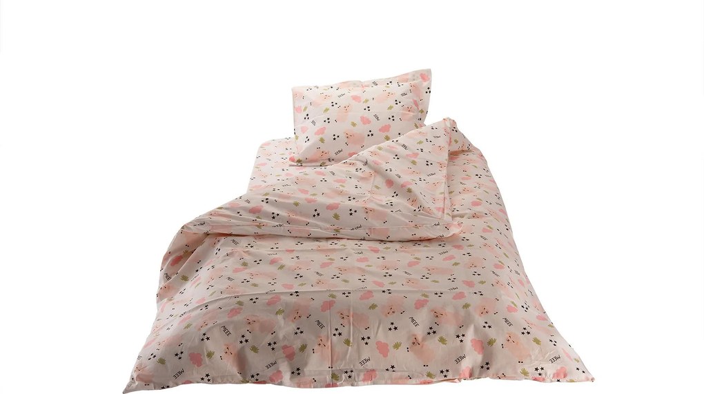 Детски памучен спален комплект Medico Cotton Sweet Sheep