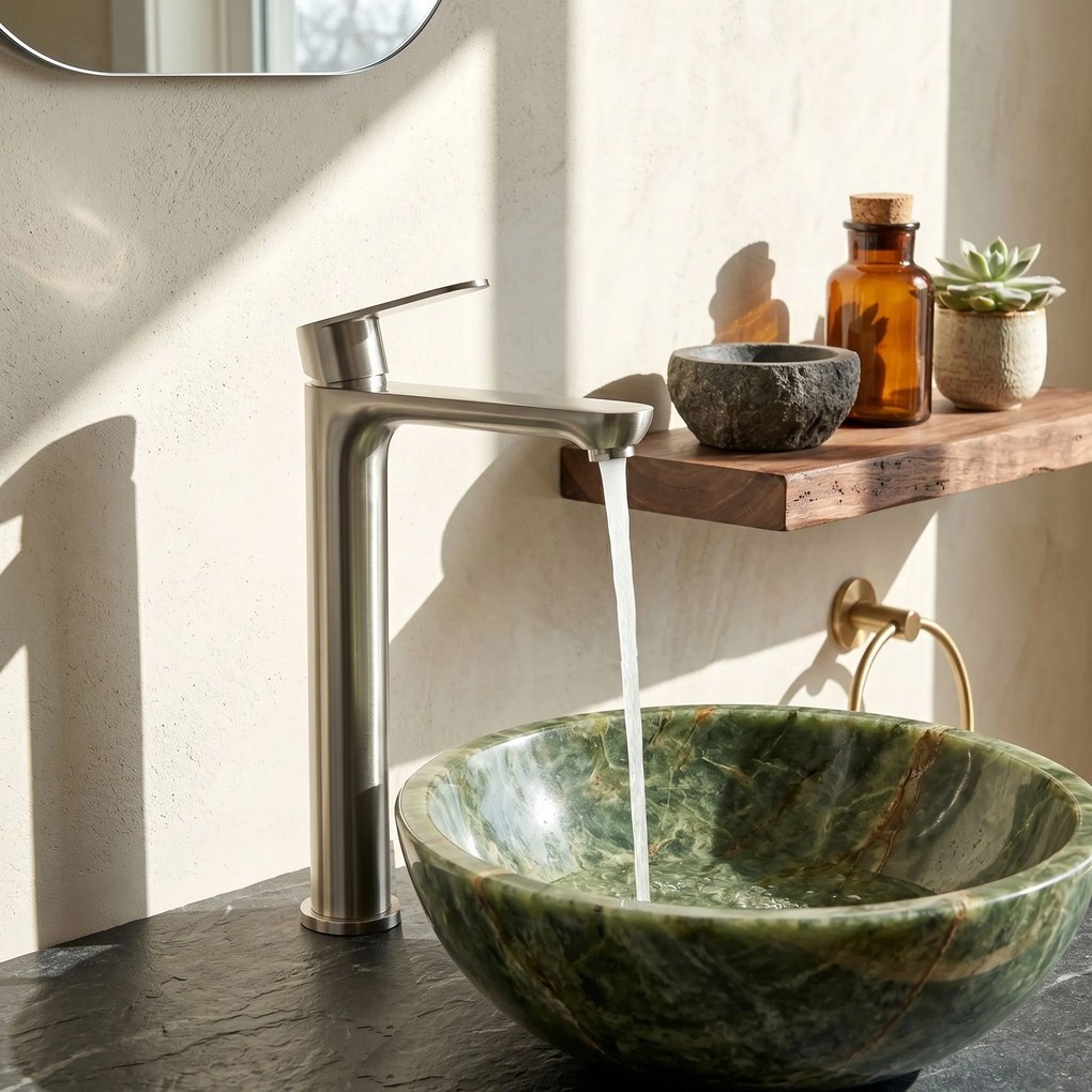 Смесител за баня Rea Logan Brush Nickel