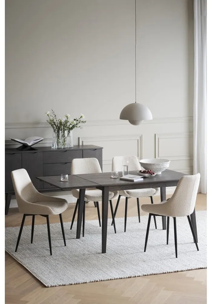 Сгъваема дъбова маса за хранене 120x80 cm Filippa - Rowico