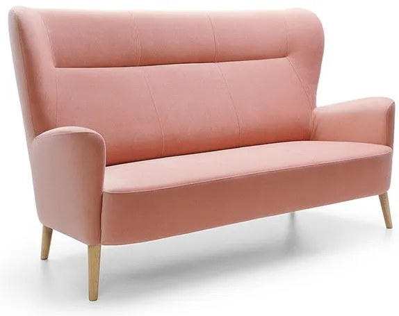 Диван Previous 3-местен-Natural-Pink