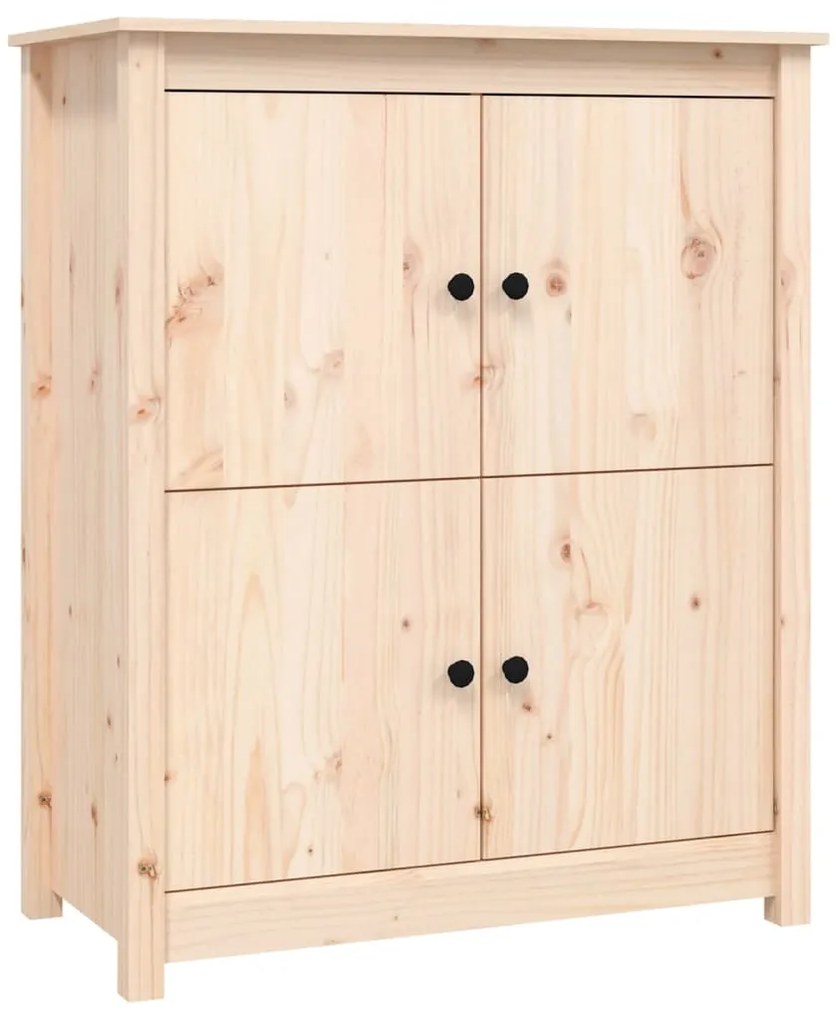 821507 vidaXL Сайдборд, 83x41,5x100 см, бор масив