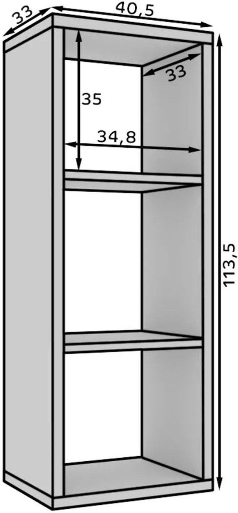 Книжна етажерка Panau I-Fusiko