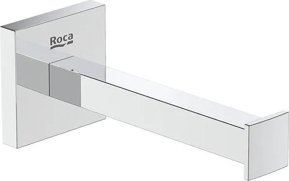 Държач за резервна тоалетна хартия, A817615C00, Roca, метал, хром, 5.6х13.9х2.3см