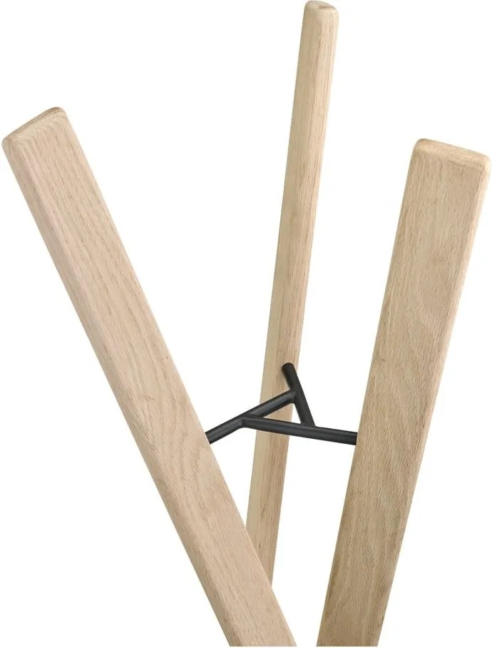 Стойка за връхни дрехи от масивен дъб в естествен цвят 62x176 cm Rakku – Blomus